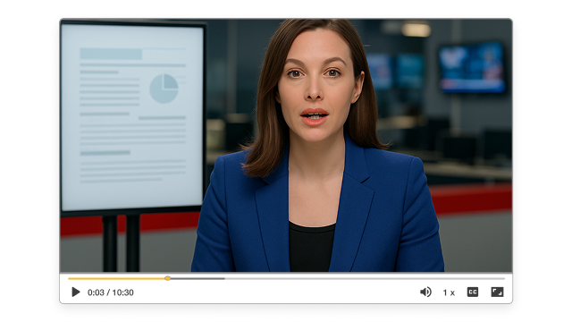 PDF To News Video